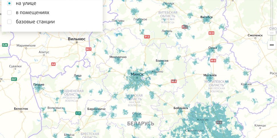 Карта покрытия 5g в россии на сегодня