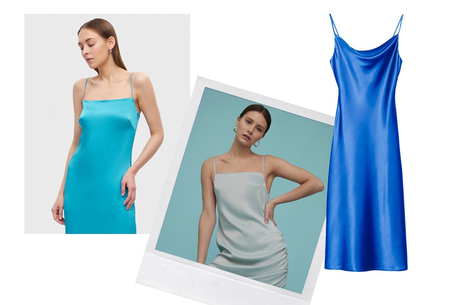 Платье Комбинация Бирюзовое фото 10