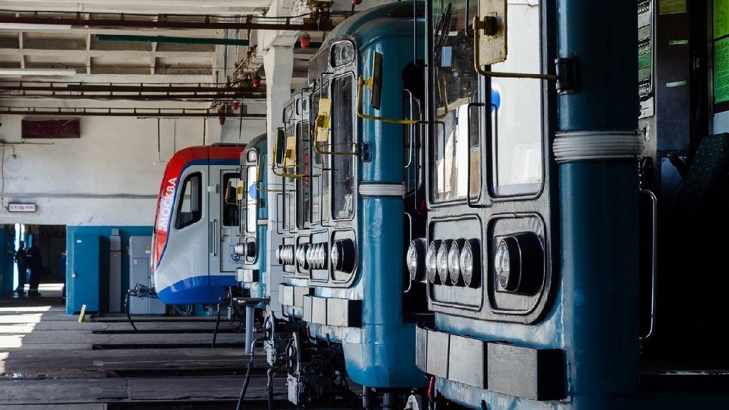 Депо метро в москве