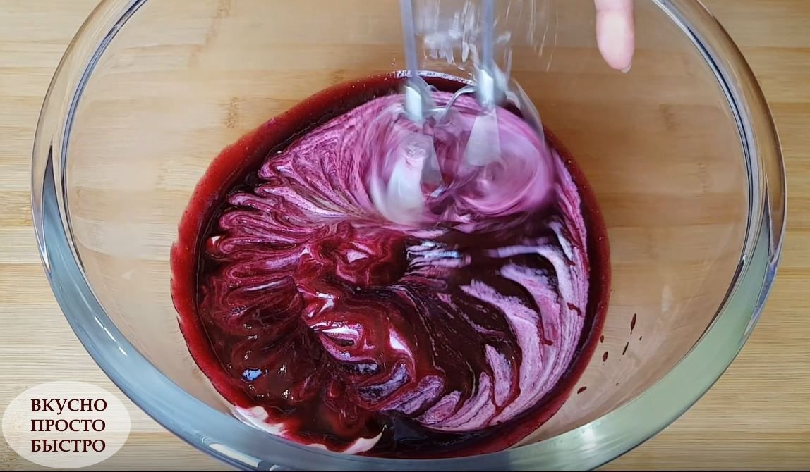 Муссовый Черничный торт - рецепт на канале Вкусно Просто Быстро