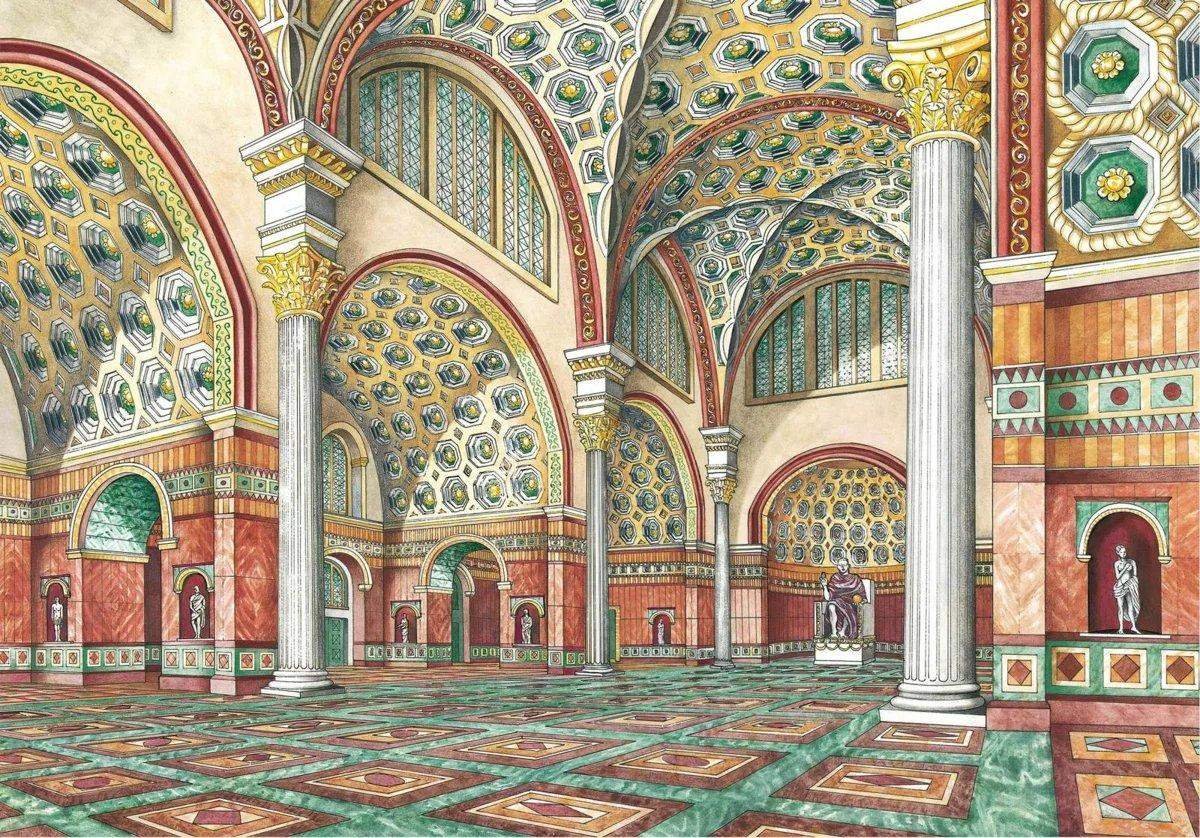 архитектура и интерьер византии
