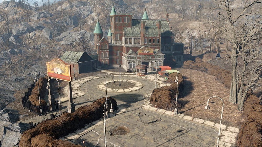 Дом грейгарденов в fallout 4 закрытая дверь