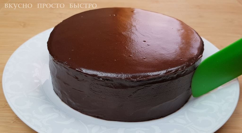 Шоколадный торт без выпечки - рецепт на канале Вкусно Просто Быстро