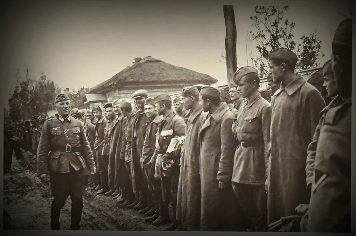 Фото пленных советских солдат 1941