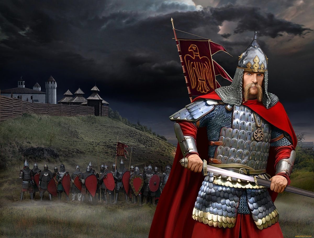 Фото русских богатырей древней руси в бою