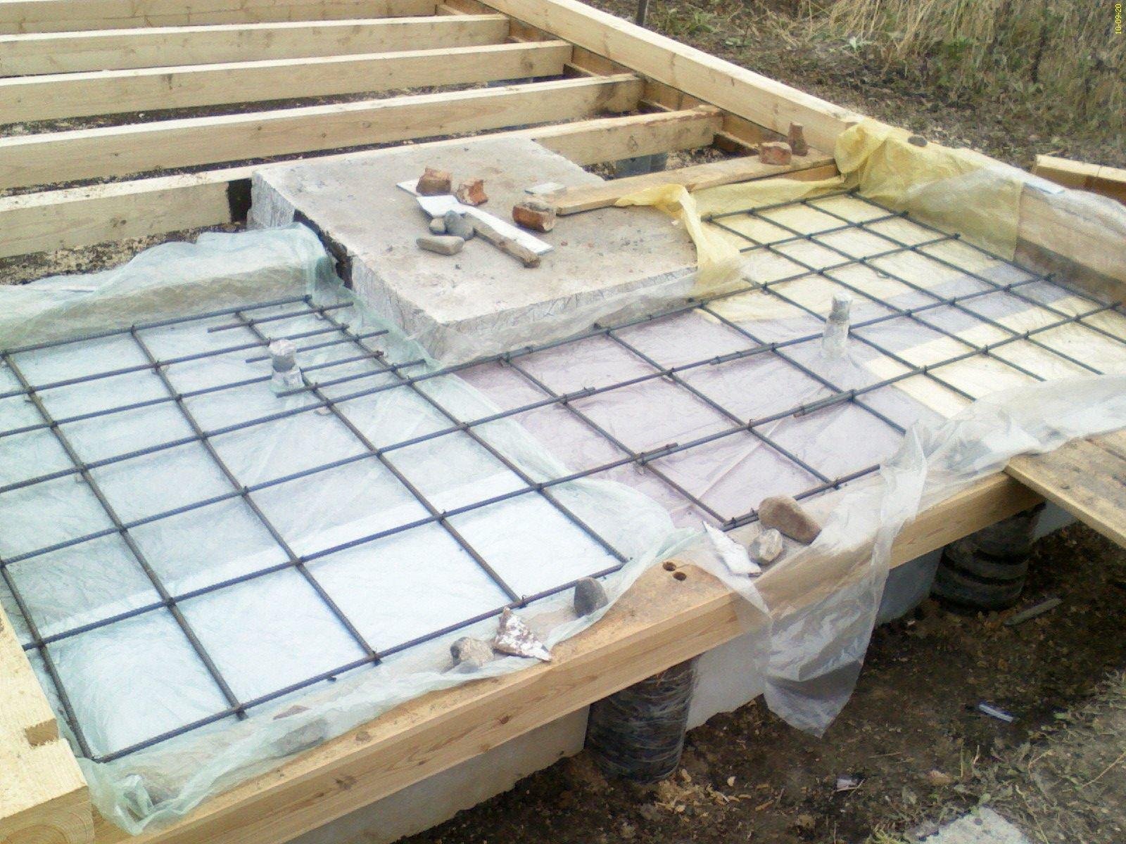 Баня из монолита своими руками