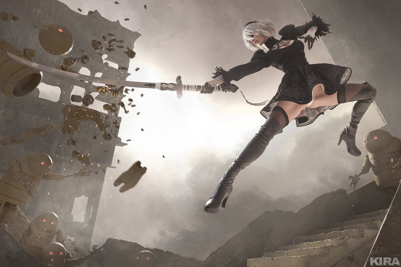 Nier automata фотографии