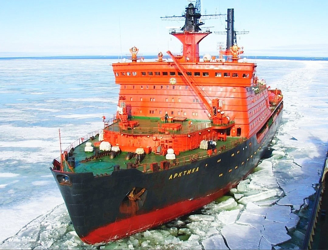 7 интересных фактов о легендарном ледоколе Арктика | ядерный чемоданчик ...