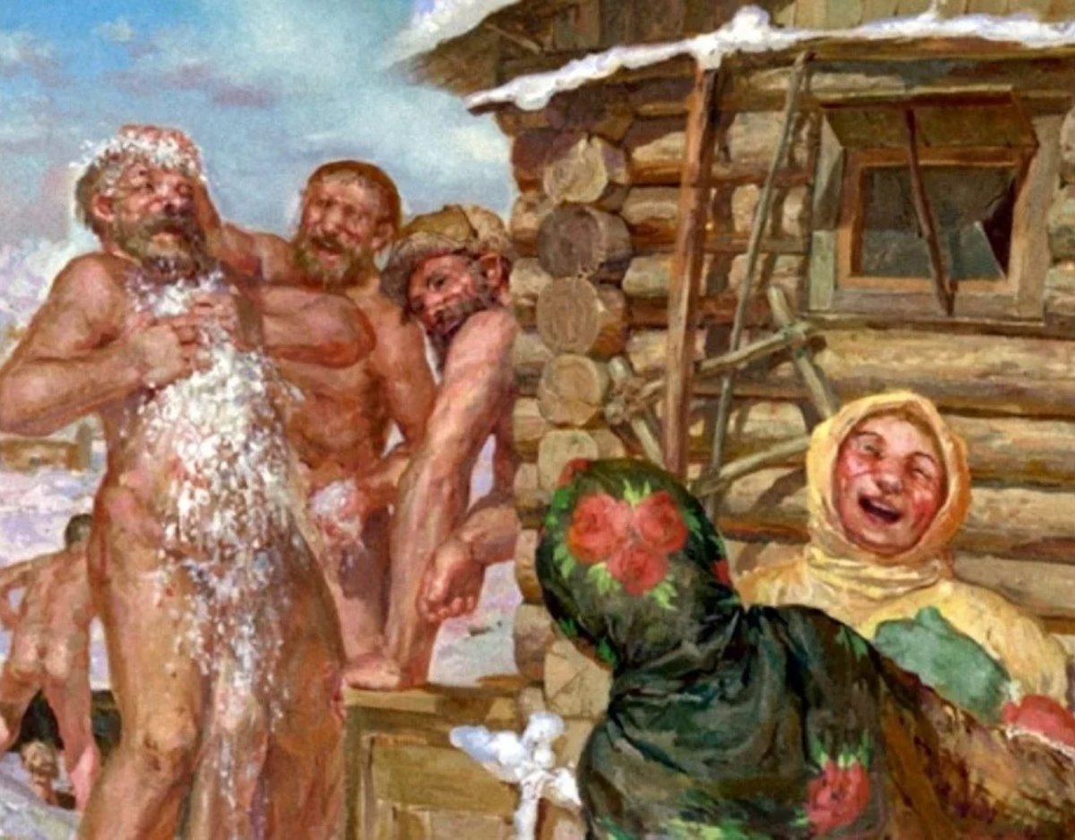 Традиции бани на Руси