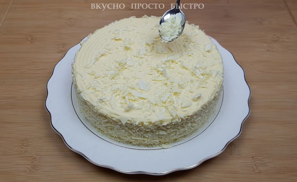 Ангельский торт - рецепт на канале Вкусно Просто Быстро