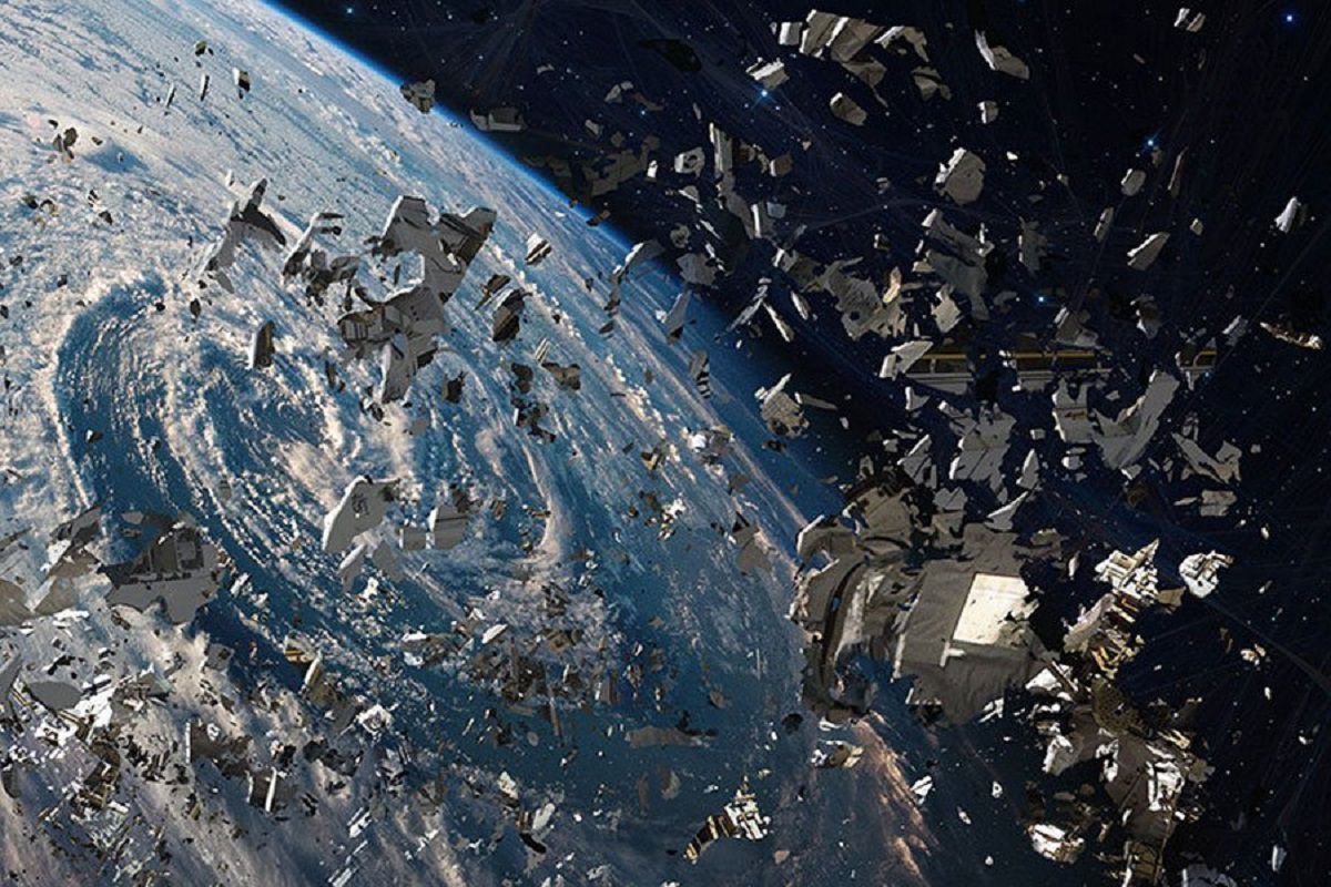 Загрязнение космического пространства проект