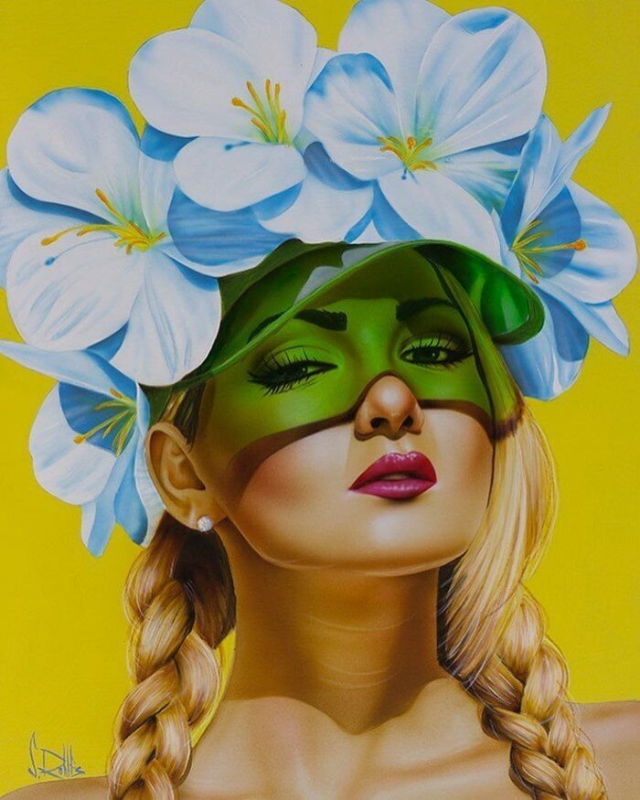 Художник Scott Rohlfs и портреты красоток