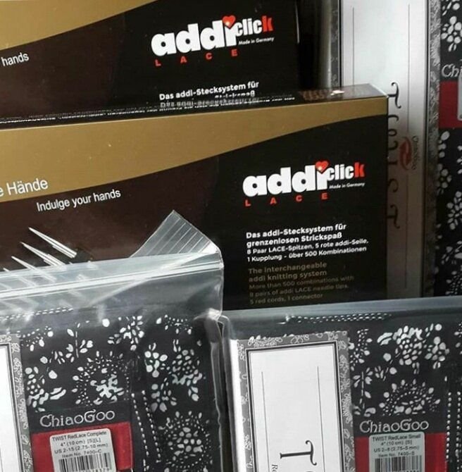 Любимые многими наборы Chiaogoo и Addi