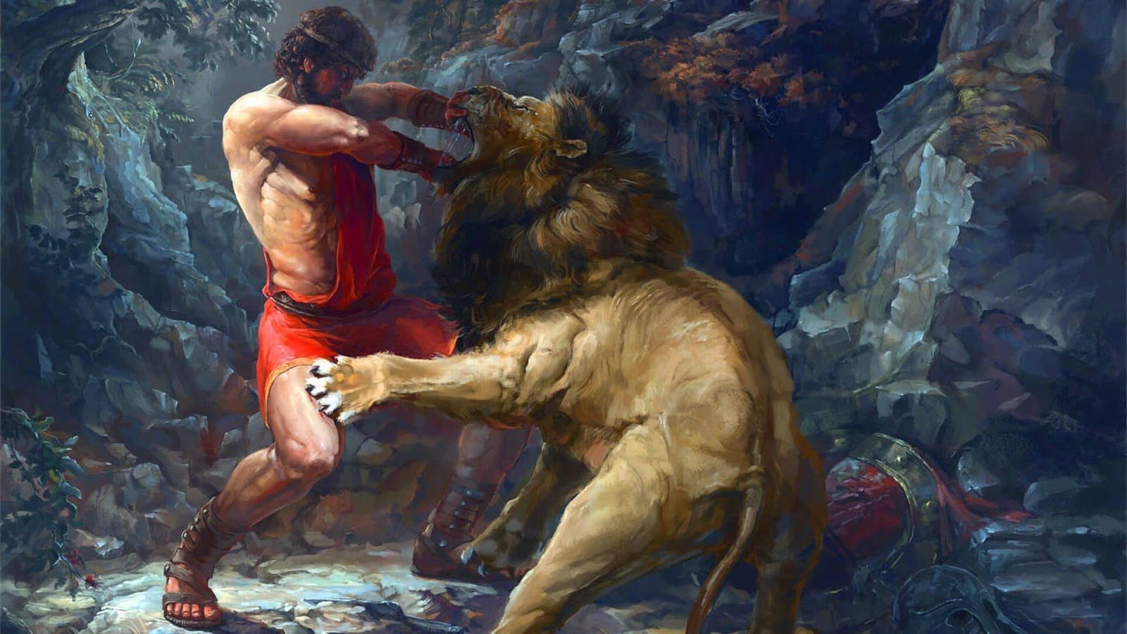 Миф о Геракле и немейском Льве
