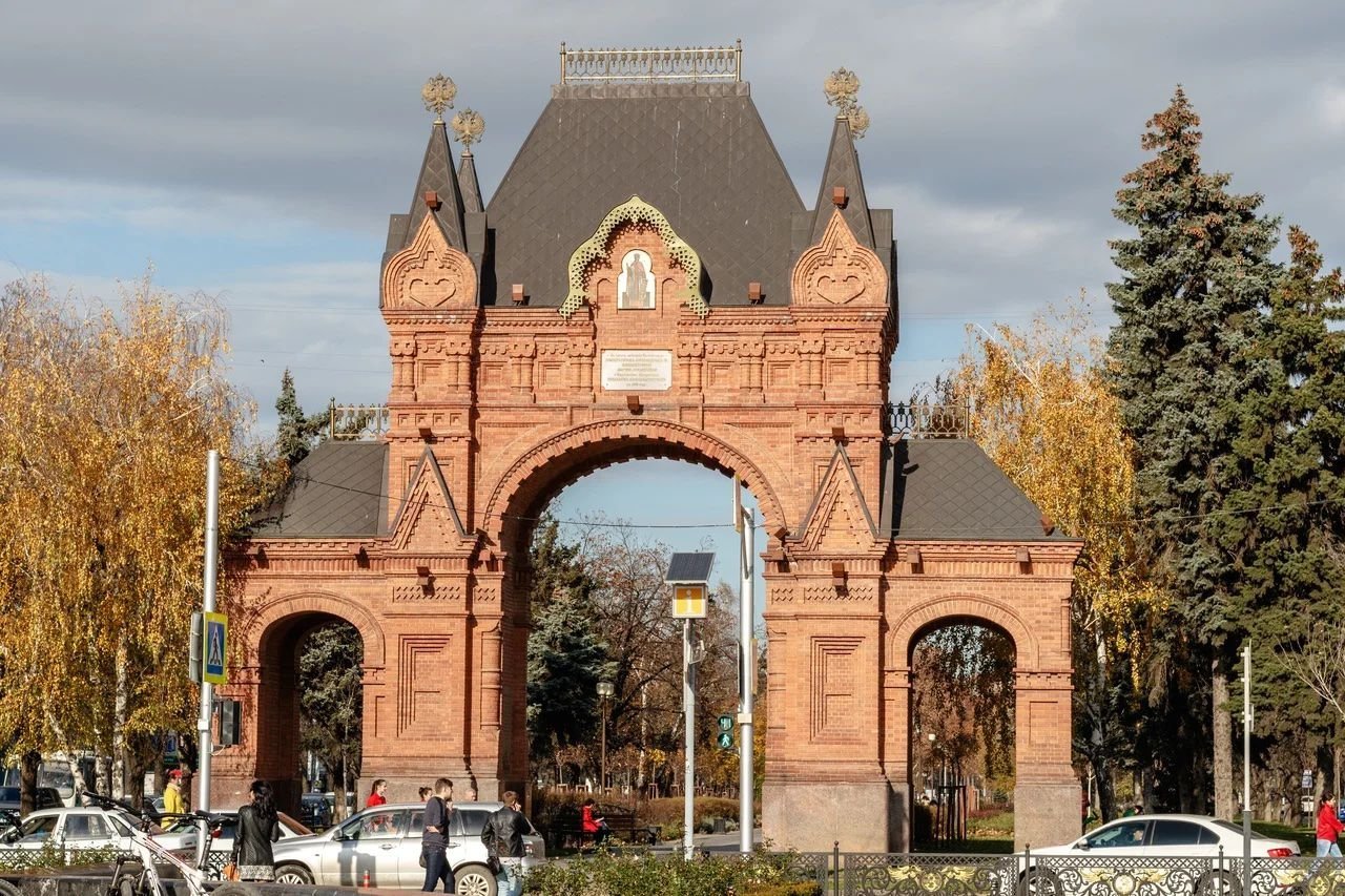 Триумфальная Александровская арка утрачена в Краснодаре