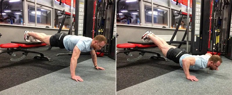 Pike Push ups упражнение