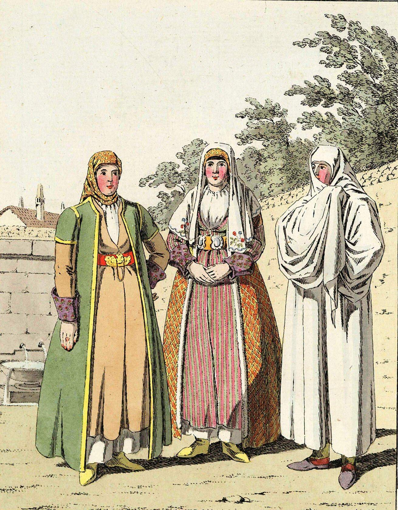 Крымское ханство 16 век одежда