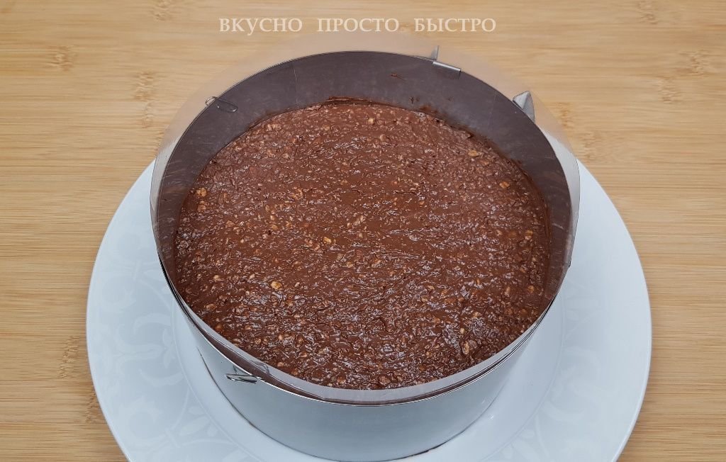 Шоколадный торт без выпечки - рецепт на канале Вкусно Просто Быстро