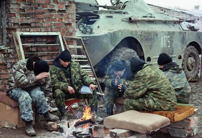 Война в чечне фото русских солдат