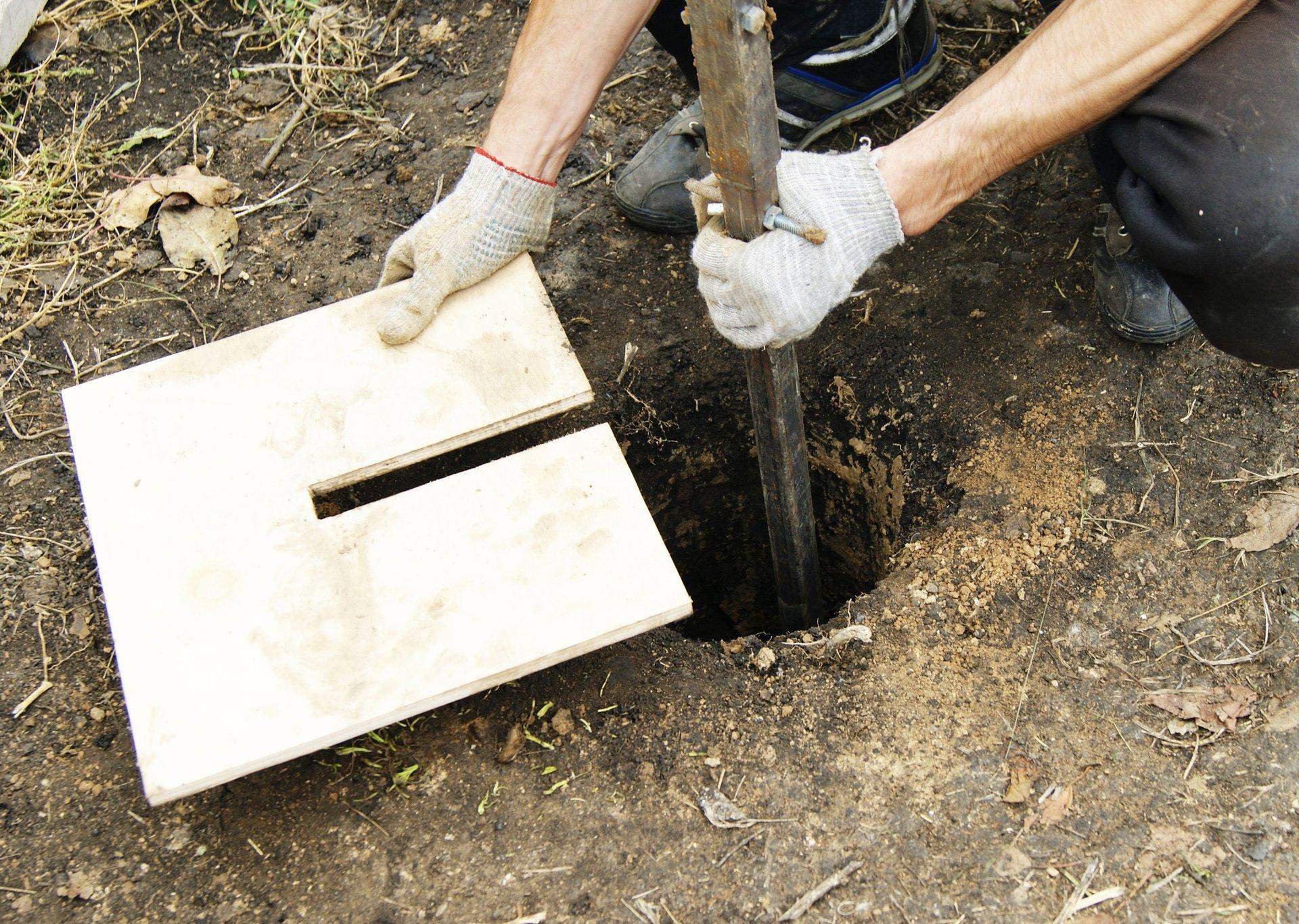 Бурение скважин на воду своими руками буром