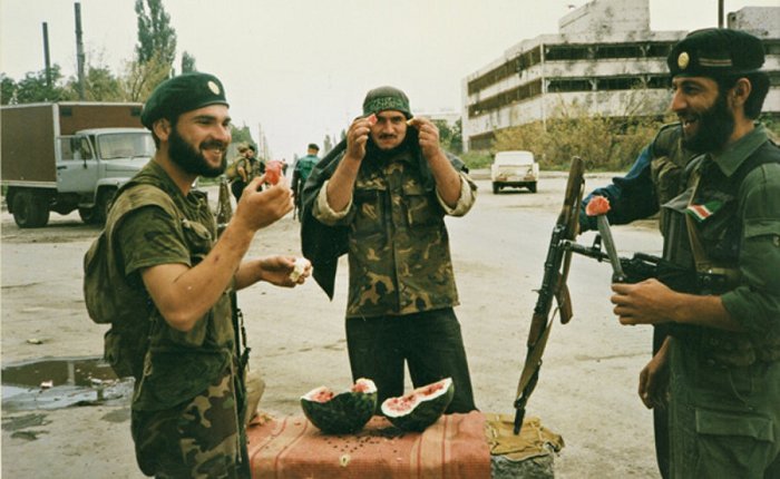 Фото боевиков чечни