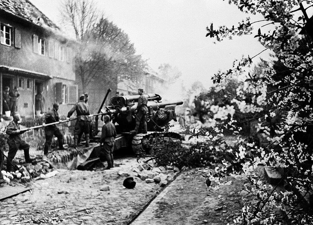 Бои в берлине 1945
