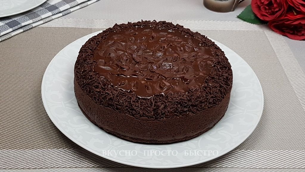 Пирог Птичье молоко - рецепт на канале Вкусно Просто Быстро