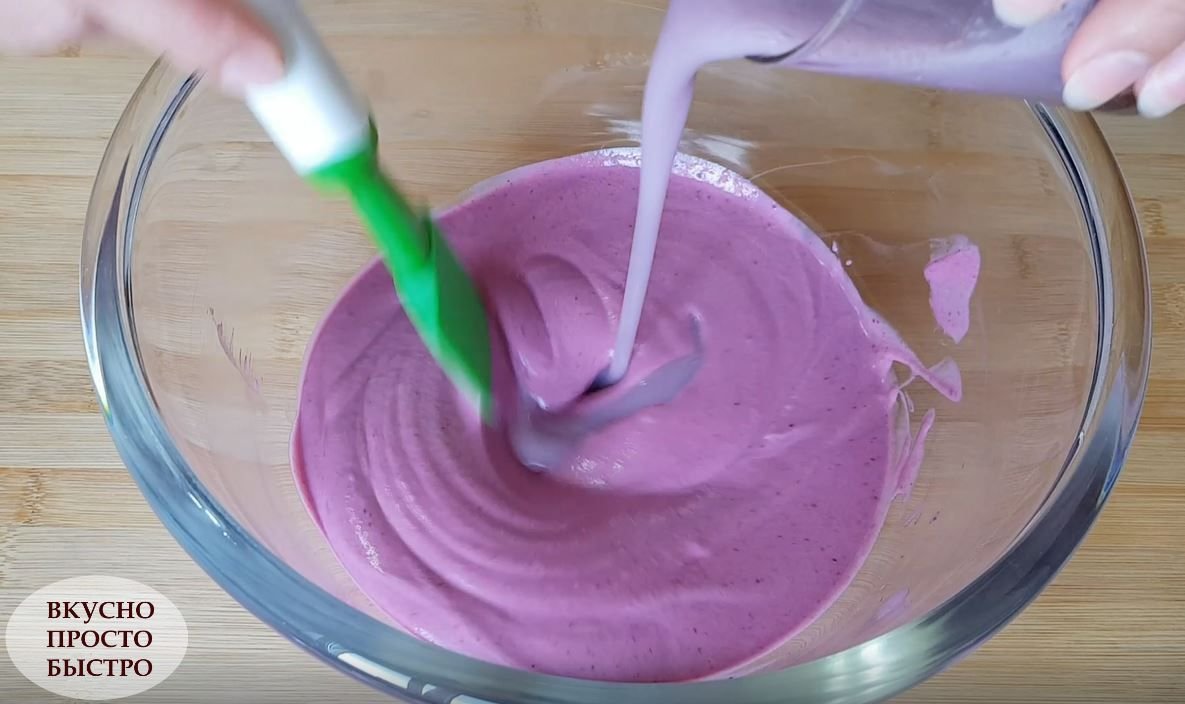 Муссовый Черничный торт - рецепт на канале Вкусно Просто Быстро