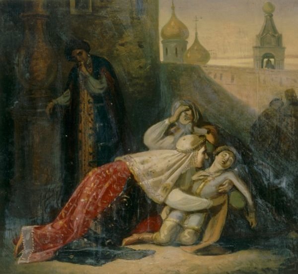 Смерть царевича дмитрия в угличе. Убиение царевича дмитрия в угличе. Смерть царевича дмитрия в угличе картина. Убитый царевич. Смерть царевича дмитрия в угличе картина.