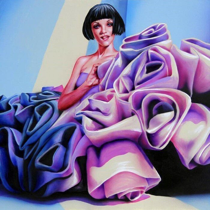 Художник Scott Rohlfs и портреты красоток