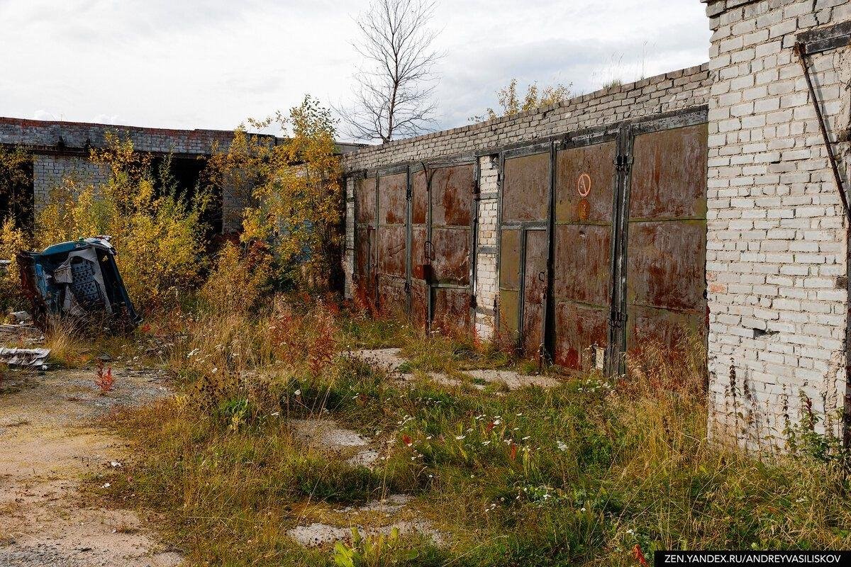 Фото заброшенных гаражей