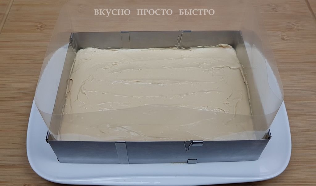 Торт без выпечки - рецепт на канале Вкусно Просто Быстро