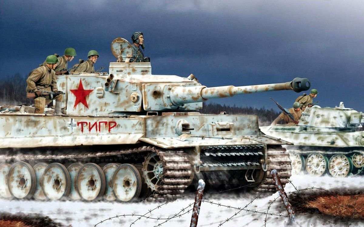Танк тигр времен великой отечественной войны