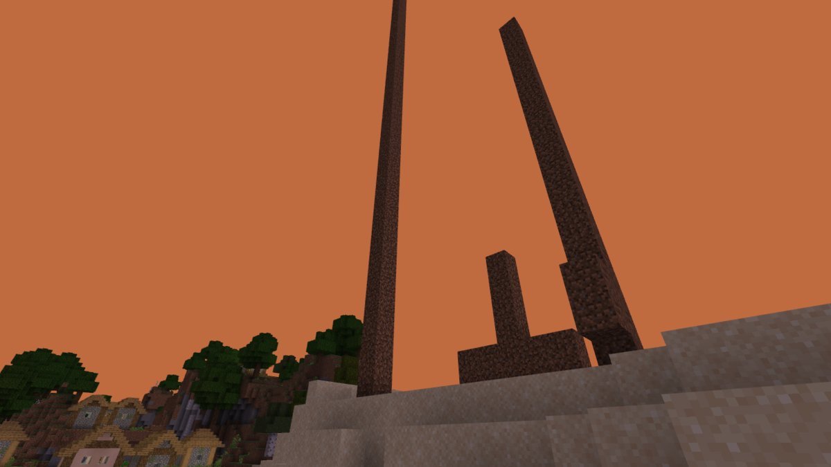 Карта для майнкрафт для столбов