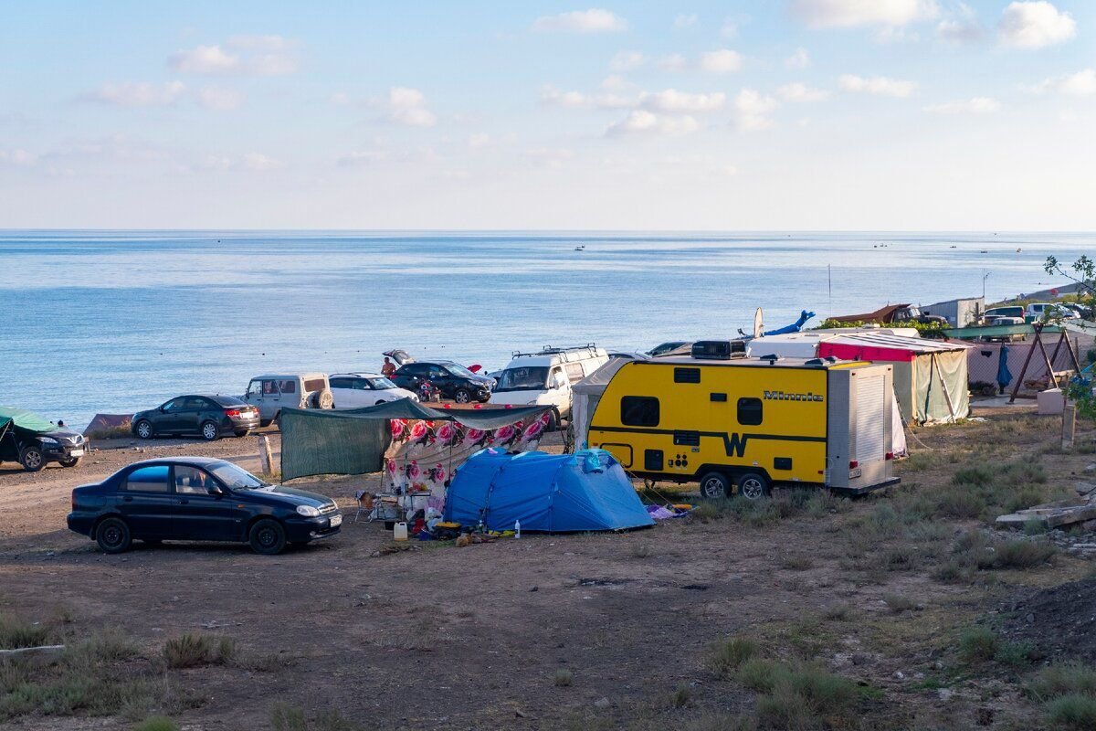 Кемпинги в крыму на берегу моря