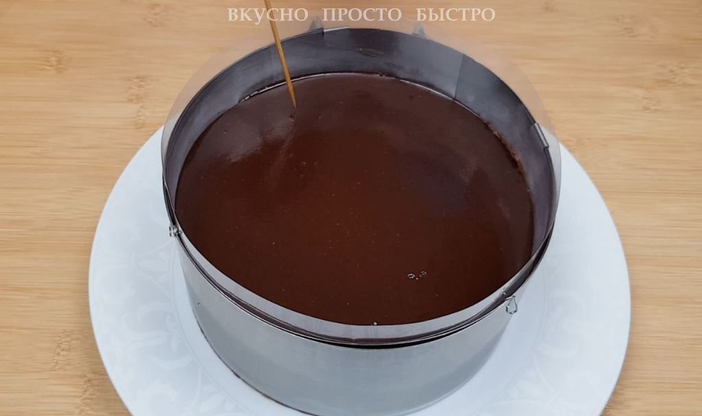 Шоколадный торт без выпечки - рецепт на канале Вкусно Просто Быстро