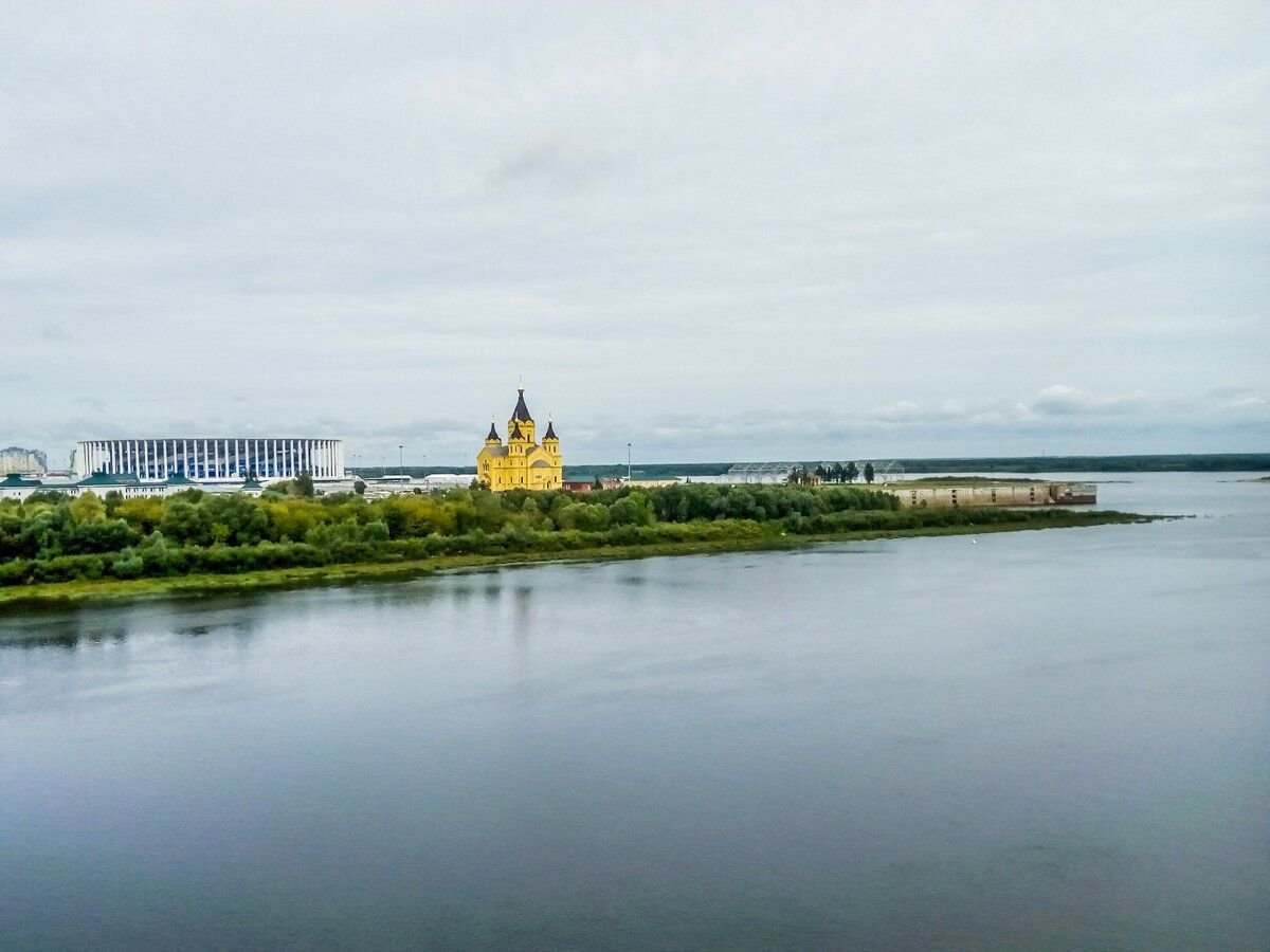 Ока впадает в волгу фото