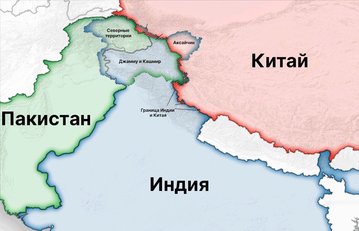 Граница китая и индии