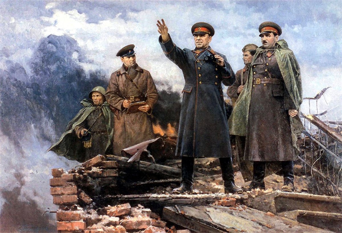 Победа во время фронта. Маршал Жуков 1941.