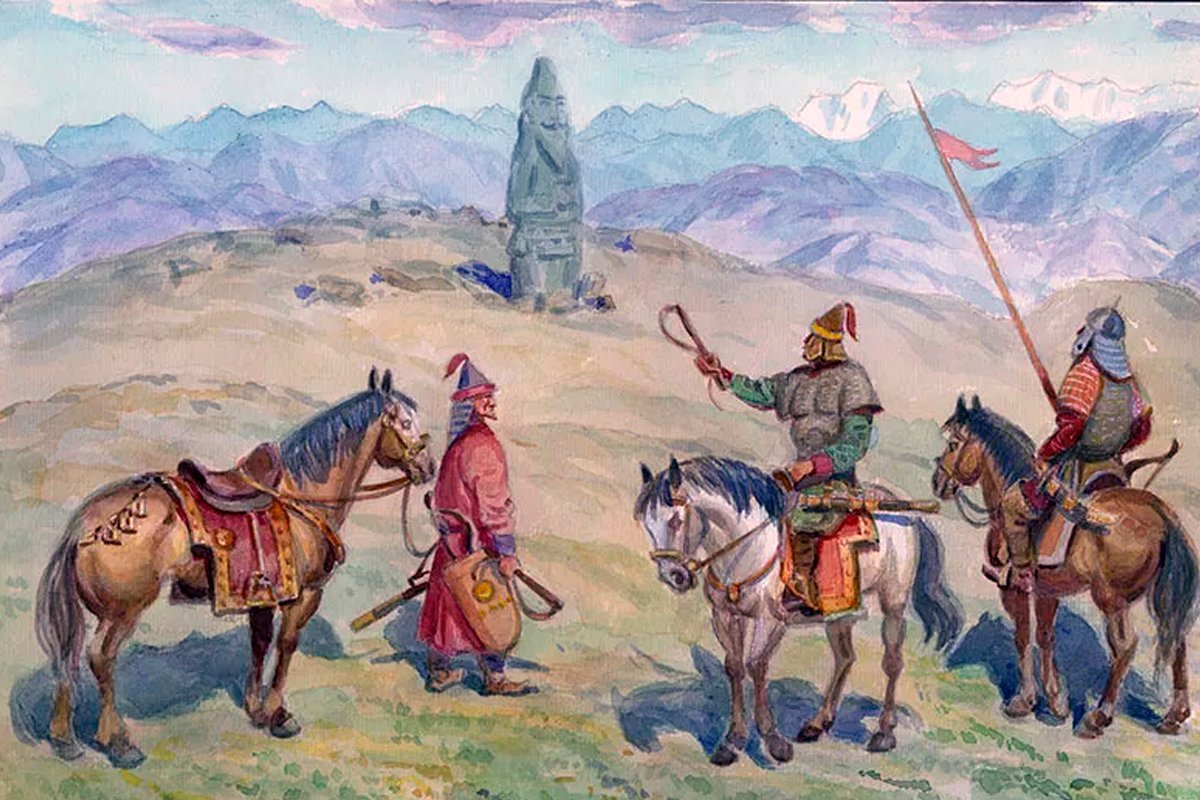 Тюркоязычные кочевники Гунны