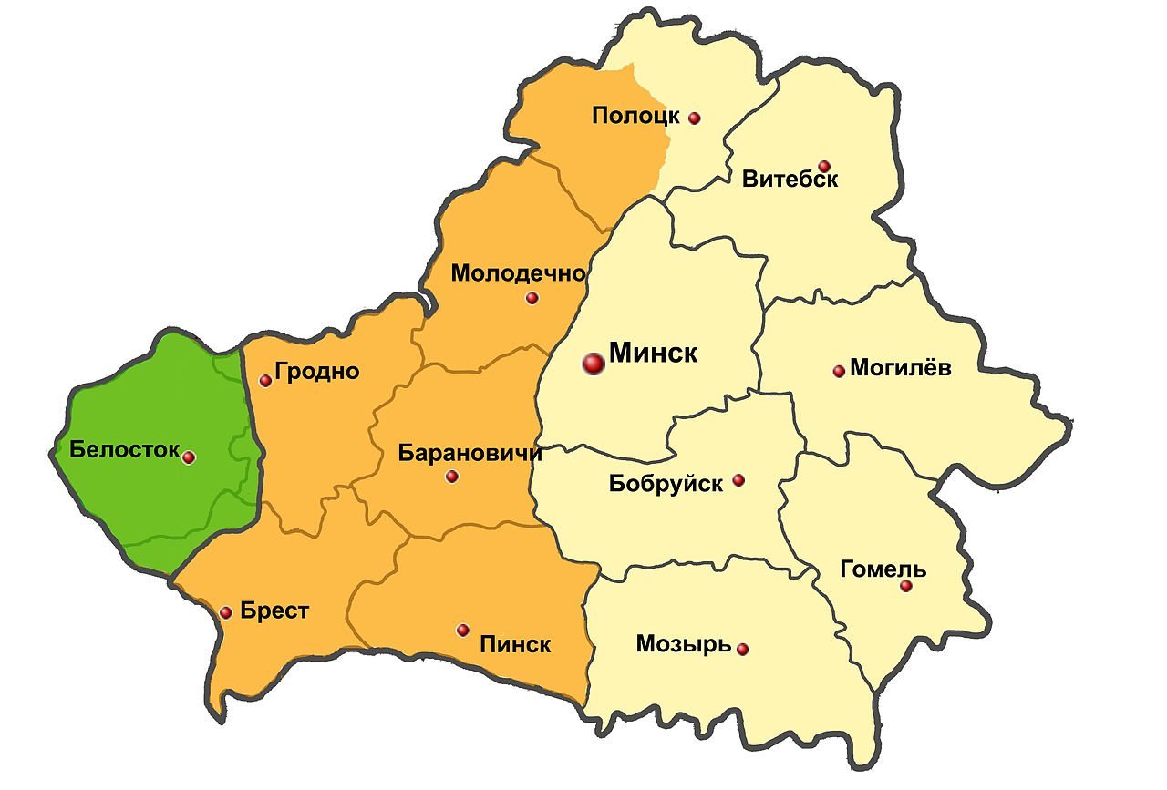 Карта польши 1944 г