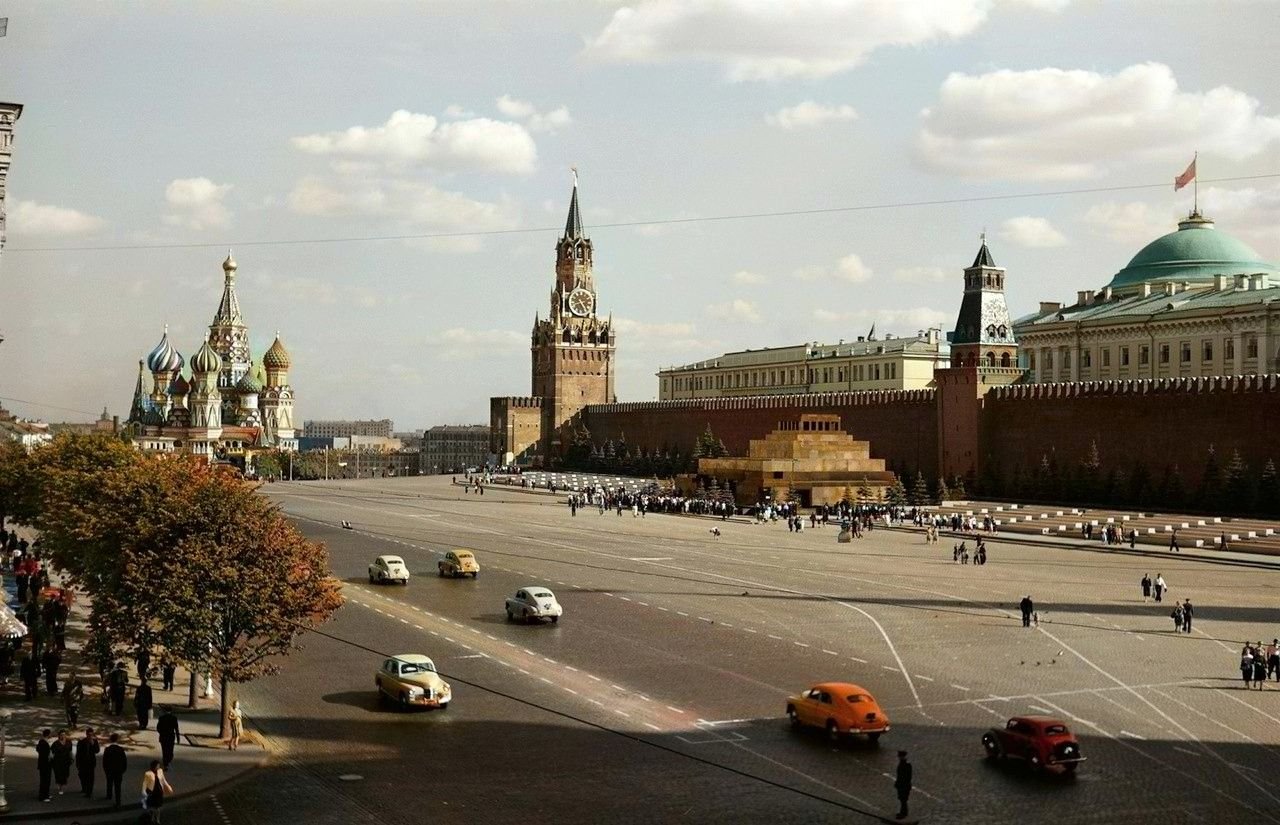 фото москвы красная площадь старые