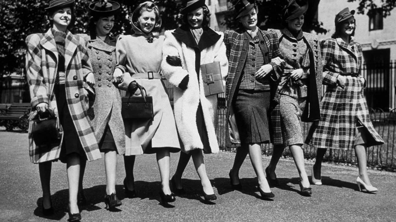 Мода 1940 Франция