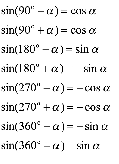 Приведение косинусов. Sin 90 и cos 90. Синус Альфа и синус 180-Альфа. Cos(90-x). Sin 90-Альфа cos Альфа.