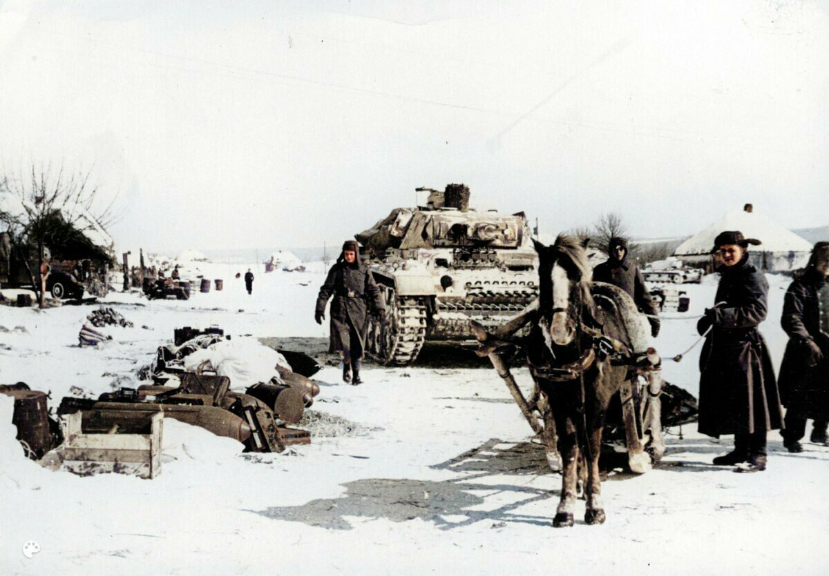 немцы под москвой 1941