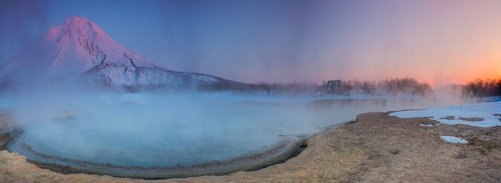 Ходуткинские горячие источники Камчатка