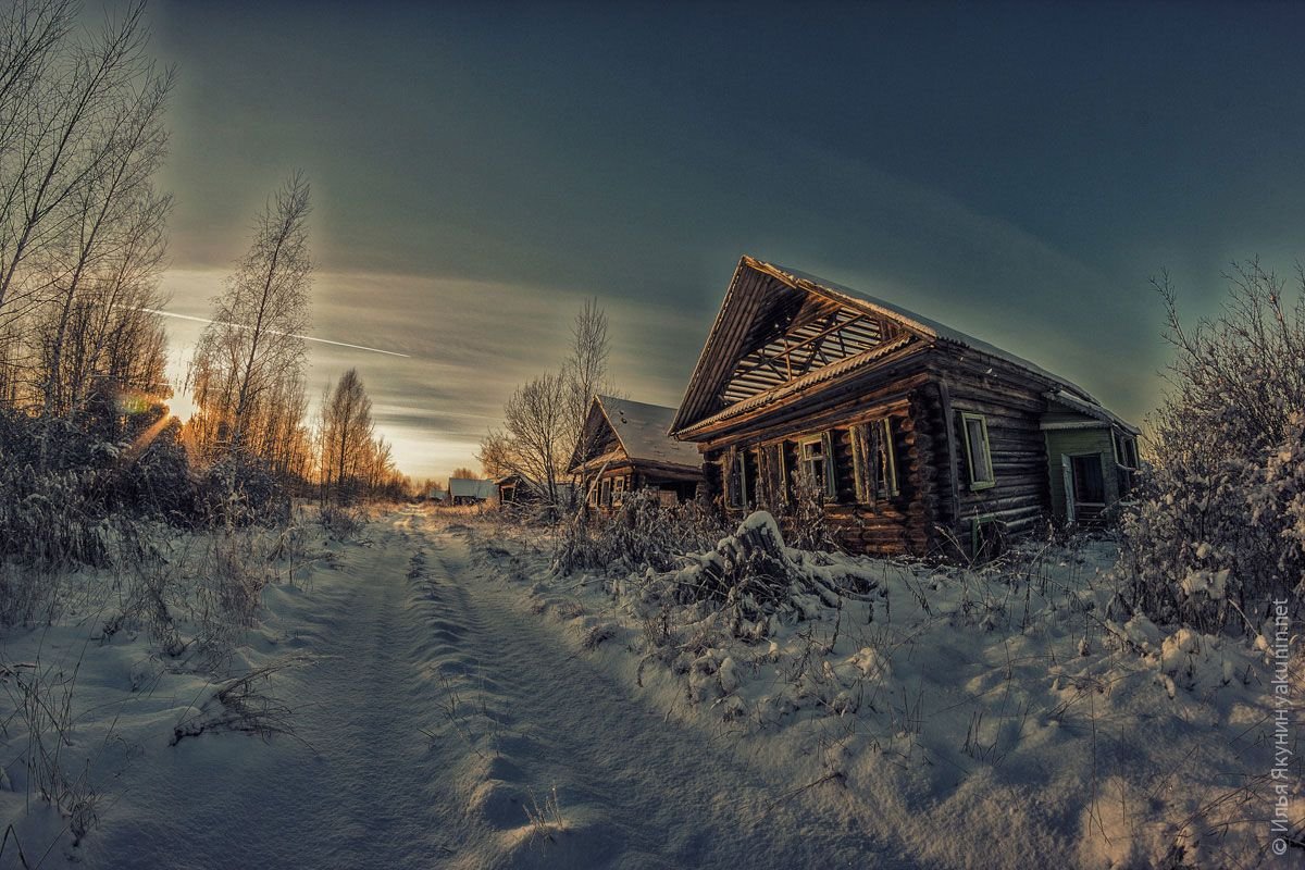 Тверская область, опустевшие деревни