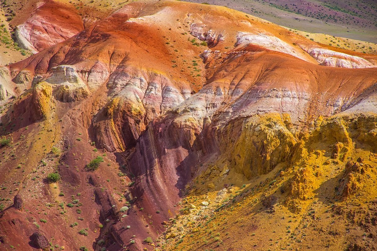 Марсианские горы в горном алтае фото