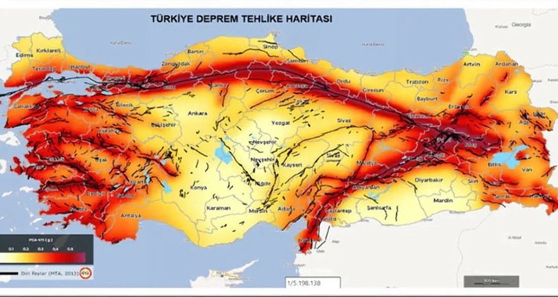 Природные зоны турции карта на русском