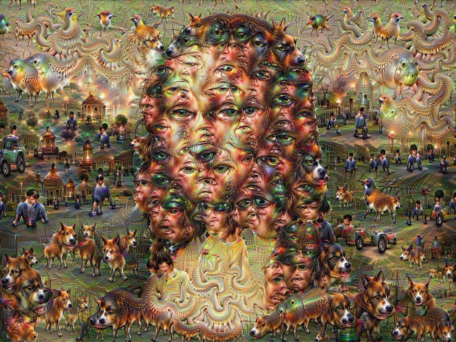 Нейросеть Deep Dream